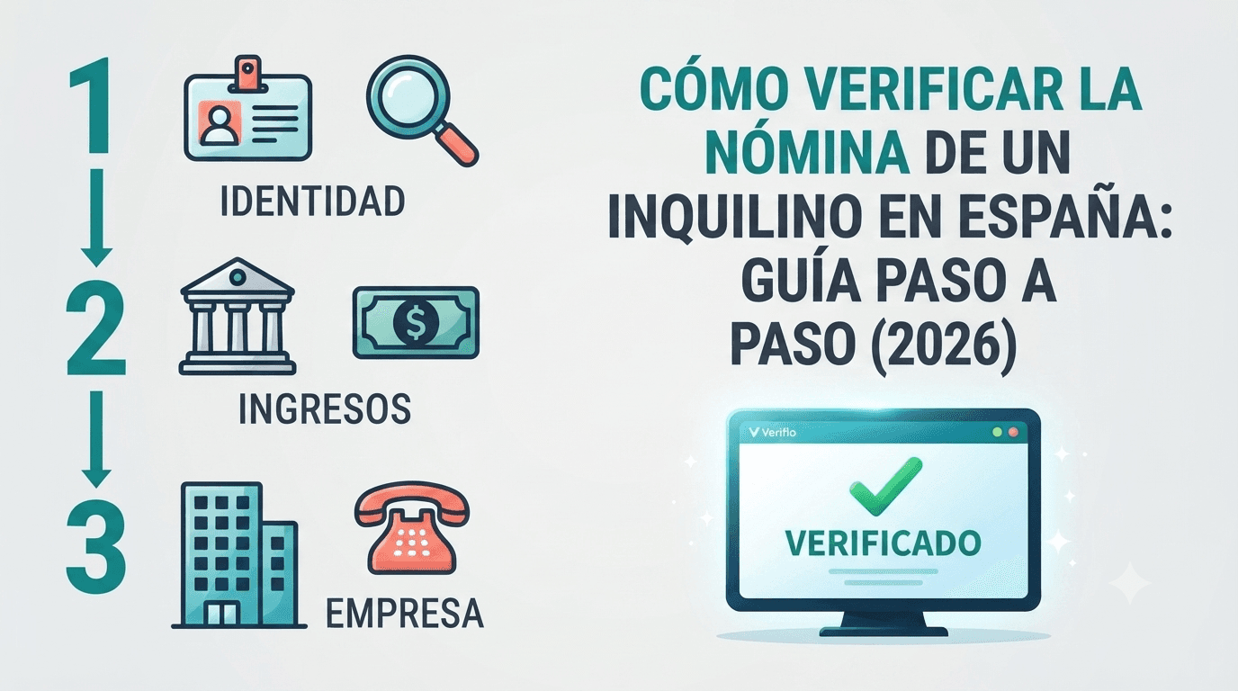 Cómo Verificar la Nómina de un Inquilino en España: Guía Paso a Paso (2026)